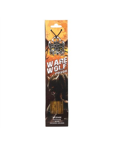 Werewolf Poison Incense Sticks with Holder AF_64925