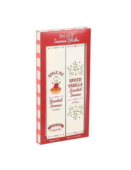 Set of 2 Apple Pie and Spiced Vanilla Incense Stick Packs AP_94225 - pic 138692 | FastDaddyshop