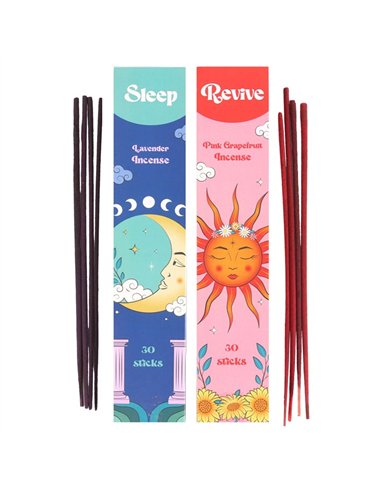 Set of 2 Sleep & Revive Incense Stick Sets CS_27624