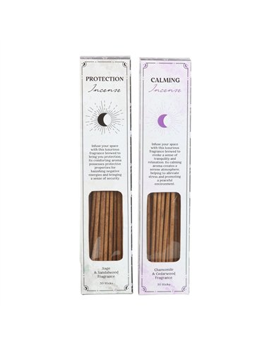 Set of 2 Calming & Protection Incense Stick Sets CW_91724