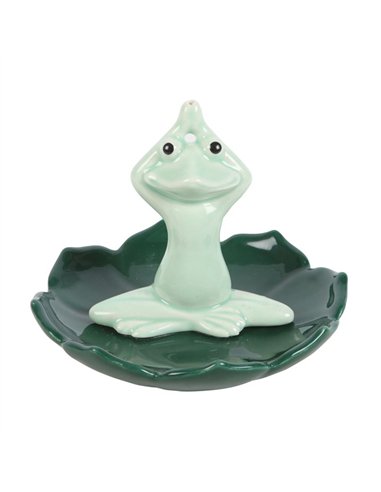 Yoga Frog Incense Stick Holder IH_07425