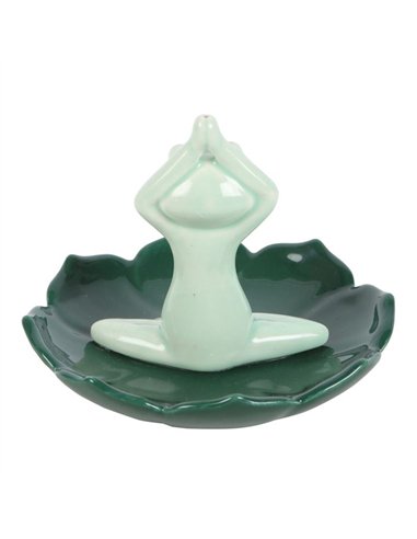 Yoga Frog Incense Stick Holder IH_07425