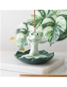Yoga Frog Incense Stick Holder IH_07425 2