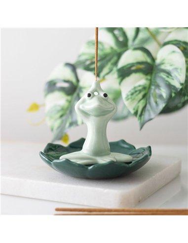 Yoga Frog Incense Stick Holder IH_07425