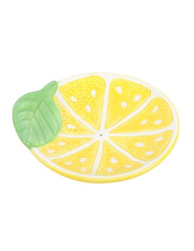 Lemon Slice Incense Stick Holder IH_84024