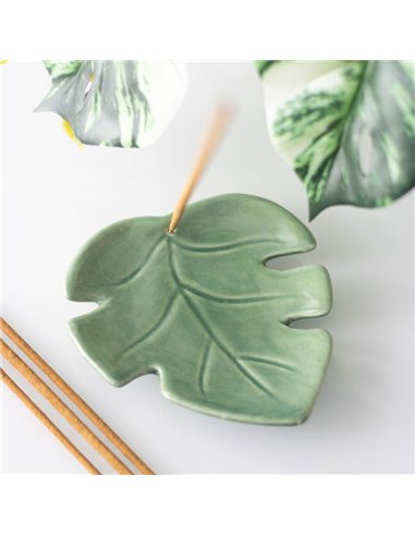 Palm Leaf Incense Stick Holder IH_84424