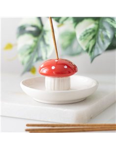 Mushroom Incense Stick Holder IH_84624 2
