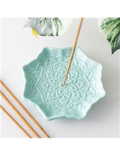 Blue Mandala Incense Stick Holder IH_84824 2