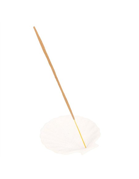 Off White Scallop Shell Incense Stick Holder IH_85424 - pic 138823 | FastDaddyshop