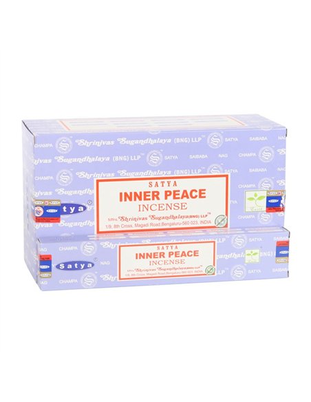 12 Packs of Inner Peace Incense Sticks by Satya IN12IP - pic 138834 | FastDaddyshop
