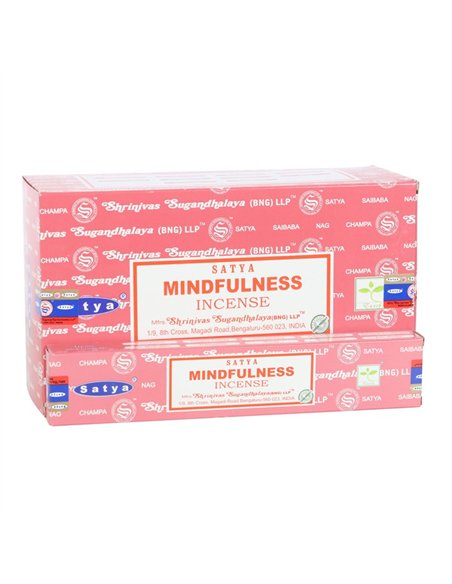 12 Packs of Mindfulness Incense Sticks by Satya IN12MI - pic 138836 | FastDaddyshop