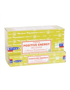 12 Packs of Positive Energy Incense Sticks by Satya IN12PEN