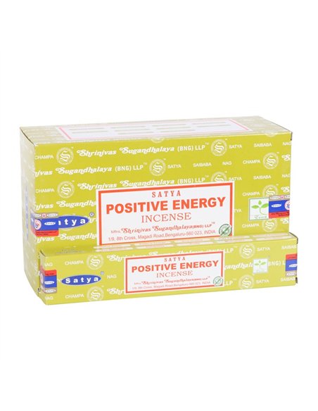 12 Packs of Positive Energy Incense Sticks by Satya IN12PEN - pic 138838 | FastDaddyshop