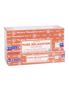 12 Packs of Pure Relaxation Incense Sticks by Satya IN12PRE