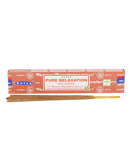 12 Packs of Pure Relaxation Incense Sticks by Satya IN12PRE - pic 138841 | FastDaddyshop