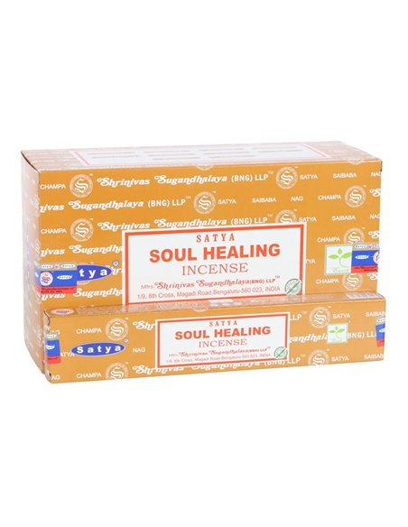 12 Packs of Soul Healing Incense Sticks by Satya IN12SHE - pic 138846 | FastDaddyshop