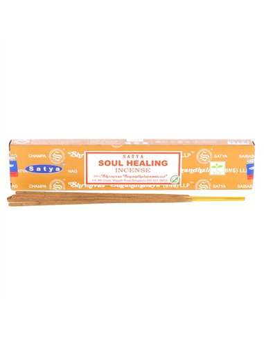 12 Packs of Soul Healing Incense Sticks by Satya IN12SHE