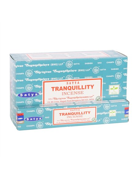 12 Packs of Tranquility Incense Sticks by Satya IN12TRA - pic 138848 | FastDaddyshop