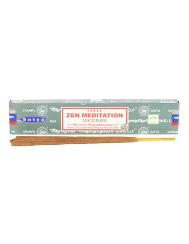12 Packs of Zen Meditation Incense Sticks by Satya IN12ZM