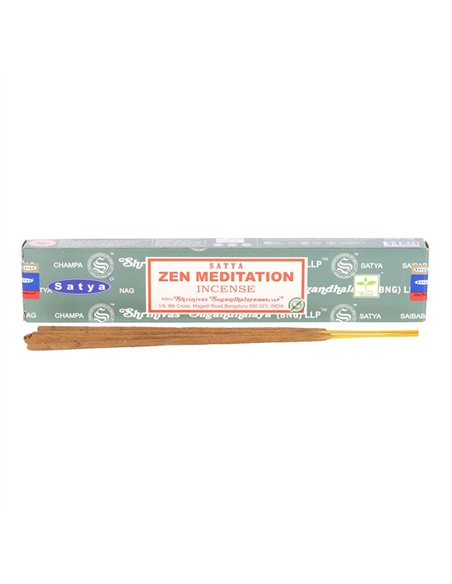 12 Packs of Zen Meditation Incense Sticks by Satya IN12ZM - pic 138851 | FastDaddyshop