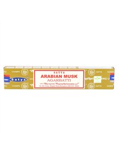 12 Packs of Arabian Musk Incense Sticks by Satya IN15AM 2