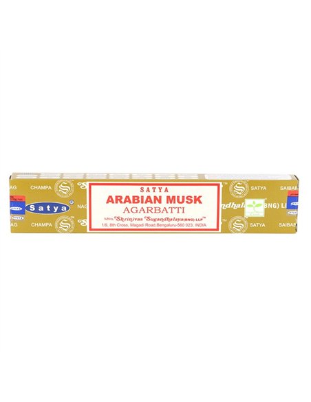 12 Packs of Arabian Musk Incense Sticks by Satya IN15AM - pic 138853 | FastDaddyshop