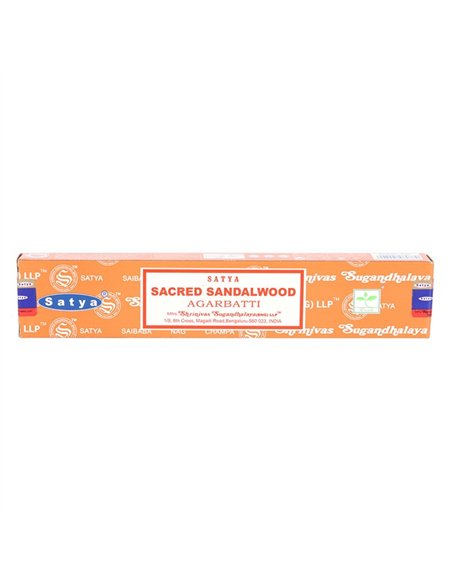 12 Packs of Sacred Sandalwood Incense Sticks by Satya IN15SW - pic 138855 | FastDaddyshop