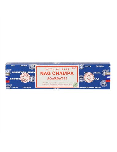 Set of 12 Packets of 40g Sai Baba Nagchampa Incense Sticks IN2