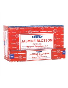 12 Packs of Jasmine Blossom Incense Sticks by Satya IN7JAS