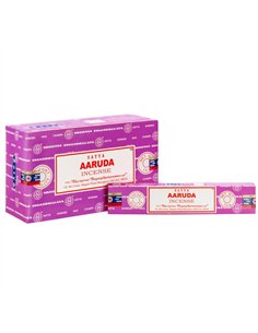 Set of 12 Packets of Aaruda Incense Sticks by Satya IN8AR
