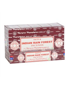12 Packs of Indian Rain Forest Incense Sticks by Satya IN8IRF