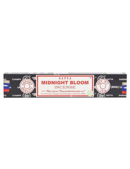 12 Packs of Midnight Bloom Incense Sticks by Satya IN8MB - pic 138890 | FastDaddyshop