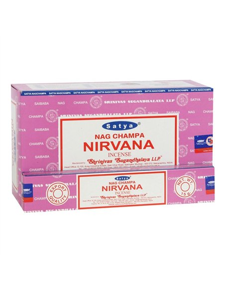 12 Packs of Nirvana Incense Sticks by Satya IN9N - pic 138910 | FastDaddyshop