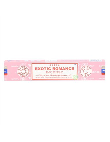 12 Packs of Satya Exotic Romance Incense Sticks IN_04246