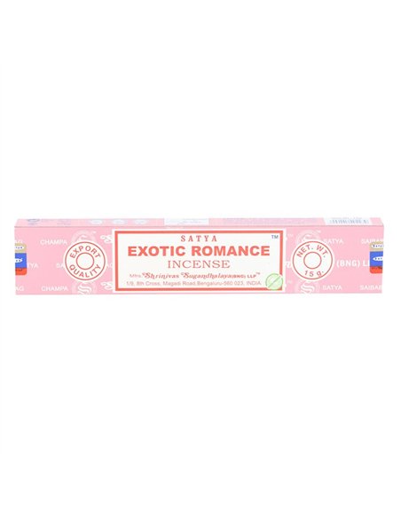12 Packs of Satya Exotic Romance Incense Sticks IN_04246 - pic 138914 | FastDaddyshop