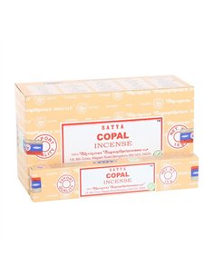 12 Packs of Copal Incense Sticks by Satya IN_04345