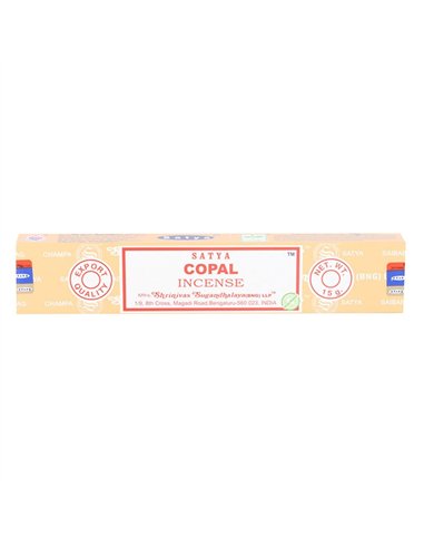 12 Packs of Copal Incense Sticks by Satya IN_04345