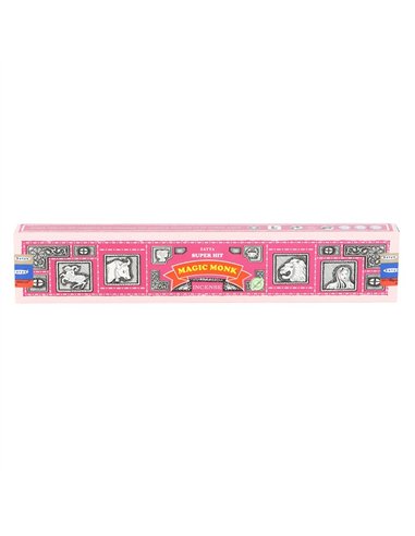 12 Packs of Superhit Magic Monk Incense Sticks by Satya IN_04840