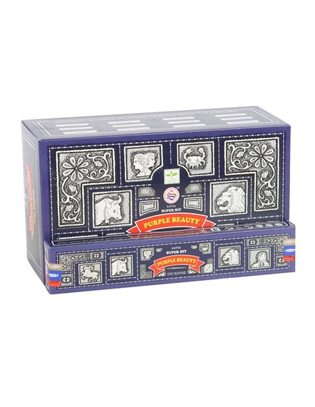 12 Packs of Superhit Purple Beauty Incense Sticks by Satya IN_04888 - pic 138931 | FastDaddyshop