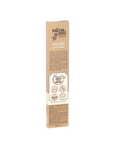 Set of 12 Palo Santo & Desert Sage Smudge Incense Sticks IN_20442