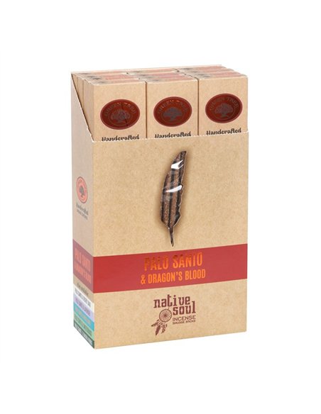 Set of 12 Palo Santo and Dragon's Blood Smudge Incense Sticks IN_20466 - pic 138949 | FastDaddyshop