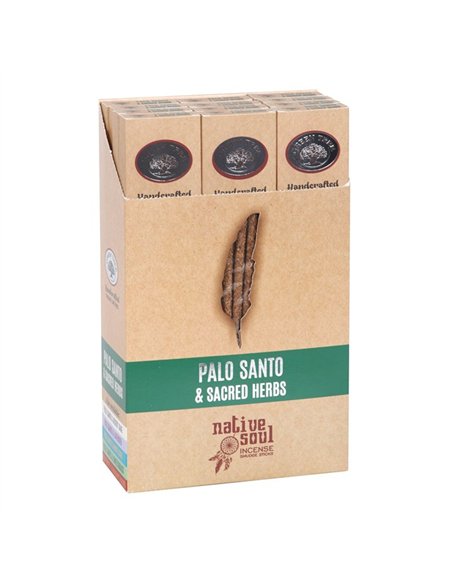 Set of 12 Palo Santo & Sacred Herbs Smudge Incense Sticks IN_20480 - pic 138953 | FastDaddyshop