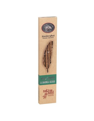 Set of 12 Palo Santo & Sacred Herbs Smudge Incense Sticks IN_20480