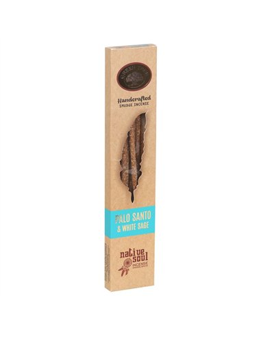 Set of 12 Palo Santo & White Sage Smudge Incense Sticks IN_20503