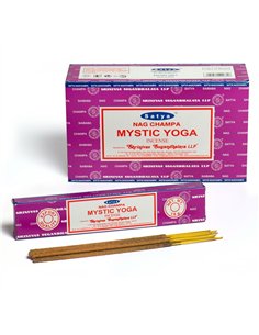12 Packs of Mystic Yoga Incense Sticks by Satya IS9MY