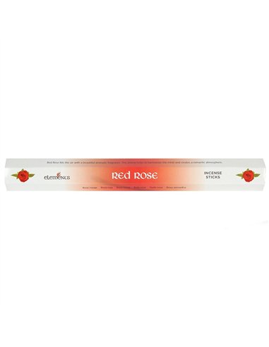 Set of 6 Packets of Elements Red Rose Incense Sticks  IS_82822