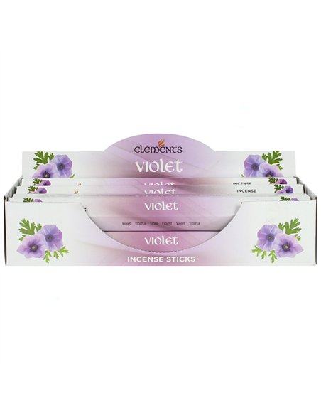 Set of 6 Packets of Elements Violet Incense Sticks IS_83522 - pic 138994 | FastDaddyshop