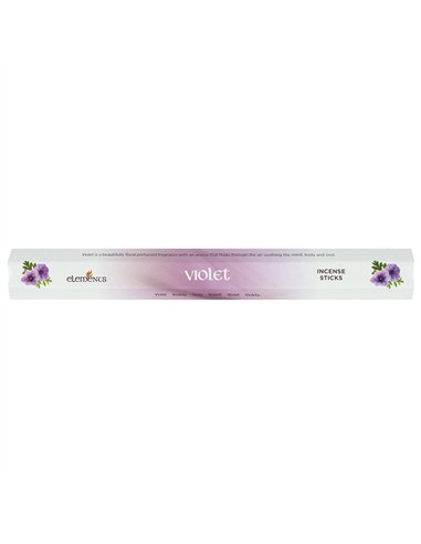 Set of 6 Packets of Elements Violet Incense Sticks IS_83522