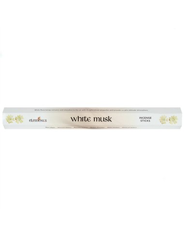Set of 6 Packets of Elements White Musk Incense Sticks IS_83722