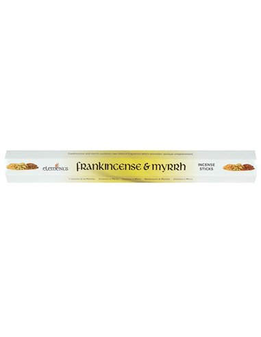 Set of 6 Packets of Elements Frankincense and Myrrh Incense Sticks  IS_84322